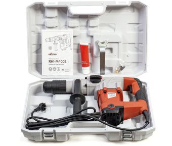 Перфоратор Espira RHI-M4002 sds max 220 – 240 В/50 Гц, мощность 1500 Вт, эн.удара 10 Дж, вес 7.2 кг,