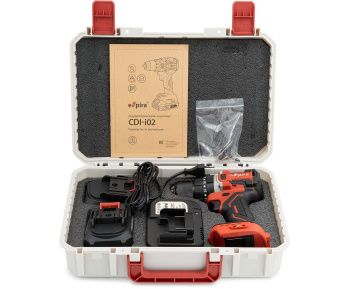 Дрель-шуруповерт Espira CDI-i02 85 Н*м,2акк.2 А*ч Li-ion 18В+З/У,быстр.патр 13 мм,бесщ.дв, 1.6 кг