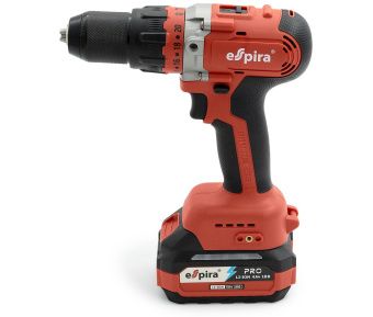 Дрель-шуруповерт Espira CDI-i01 100Н*м,2 акк.4 А*ч Li-ion 18 В+З/У,быстр.патр 13 мм,бесщ.дв., 2.3кг