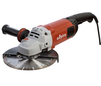 УШМ Espira AGI-230-30 230 мм 220-240В,50/60 Гц, мощность 3000Вт, 6600 об/мин, 6.5 кг